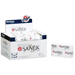 Product image for Sanek Neck Strips 12 packs of 60 Strips