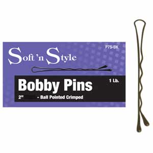 Product image for Soft'n Style Bronze Bobby Pins 1 lb
