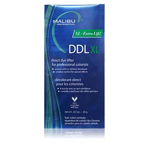 Product image for Malibu Direct Dye Lifter (DDL) XL 0.7 oz 6 Packets