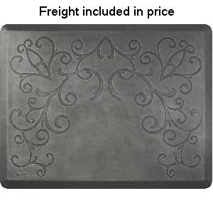 Product image for Smart Step Silver Leaf 4' x 5' Mat
