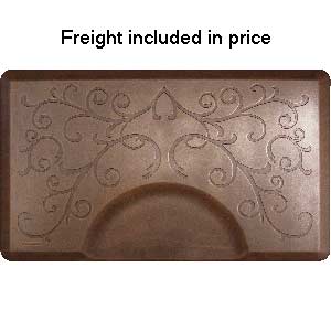 Product image for Smart Step Light Antique 3' x 5' Rectangle Mat