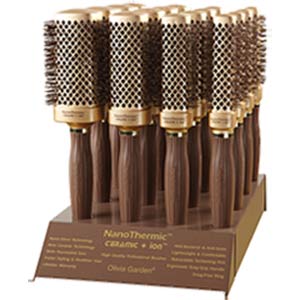 Product image for Olivia Garden 16 Piece Square Brush Display