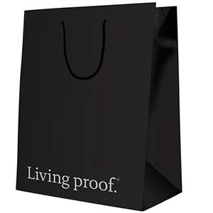 Product image for Living Proof Black Retail Bag