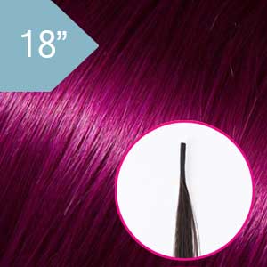 Salonredi Product Details Babe Hair Extensions I Tip 18 Purple