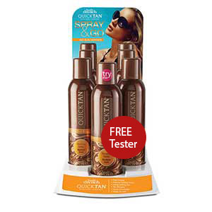 Product image for Body Drench Quick Tan 6 Pc Display w FREE Tester