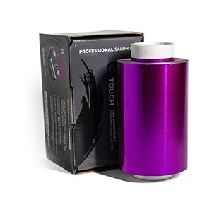 Product image for Quality Touch Purple Foil Roll 4.75