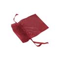 Product image for Burgundy Organza Bag 10