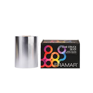 Product image for Framar Star Struck Silver Foil Medium Roll-1600 ft