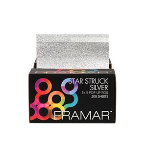 Product image for Framar 5x11 Star Struck Silver - 500 Sheets