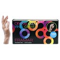 Product image for Framar Crystal Clear Disposable Gloves SMALL