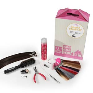 Product image for Babe Hair Extensions Beaded Starter Kit
