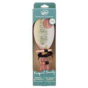 Product image for The Wet Brush Tranquil Beauty Brush with Elastics