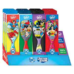 Product image for The Wet Brush Detangler DC Comics Display