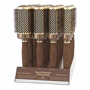 Product image for Olivia Garden Power Grip Nano Brush Display