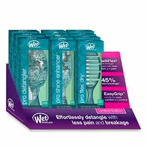 Product image for The Wet Brush Mineral Etchings 9 Piece Display
