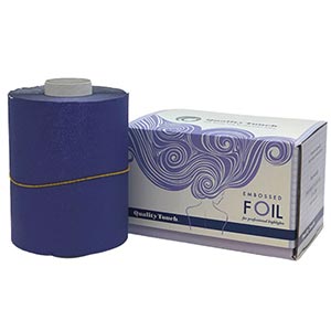 Product image for Quality Touch Peritwinkle Embossed Foil 250 Ft