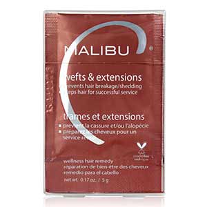 Product image for Malibu C Wefts & Extensions 5 Grams 12 Packets
