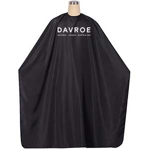 Product image for Davroe Black Logo Cutting Cape