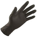 Product image for Gloveman Black Nitrile Gloves Medium 100 Count