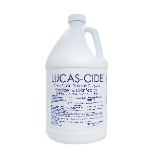 Product image for LUCAS-CIDE Blue Salon and Spa Disinfectant Gallon