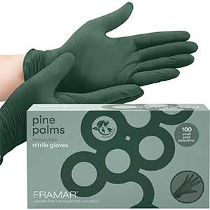 Product image for Framar Pine Palms Biodegradable Gloves Small