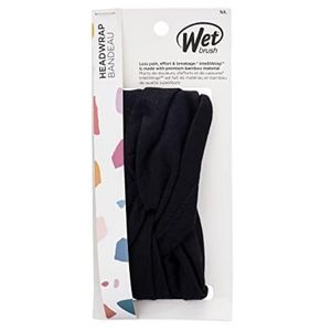Product image for Wet Brush Head Wrap Black