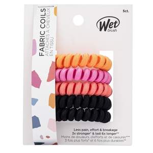 Product image for Wet Brush Fabric Coils Pink 5 Pack