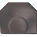 Product image for Smart Step Elite Bella 4'x4.5' Black Mat