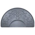 Product image for Smart Step Granite Bella Round 3'x5' Sapphire Mat