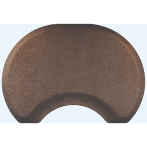 Product image for Smart Step Granite Round 2.5'x3.5' Copper Mat