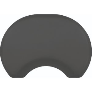 Product image for Smart Step Elite Round 2.5'x3.5' Black Mat