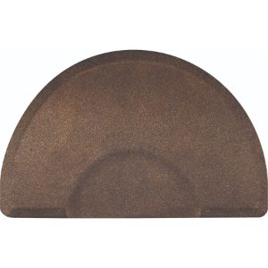 Product image for Smart Step Granite round 3'x4.5' Copper mat