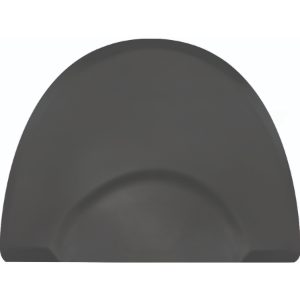 Product image for Smart Step Tough Guy Round 4'x3' Black Mat