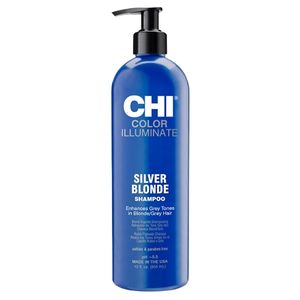 Product image for CHI Ionic Illuminate Silver Blonde Shampoo 12 oz