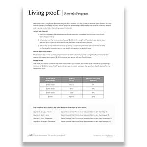 Product image for Living Proof Rewards