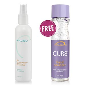 Product image for Malibu C Buy a B5 Mist, Receive Cur8 Sanitizer 9oz